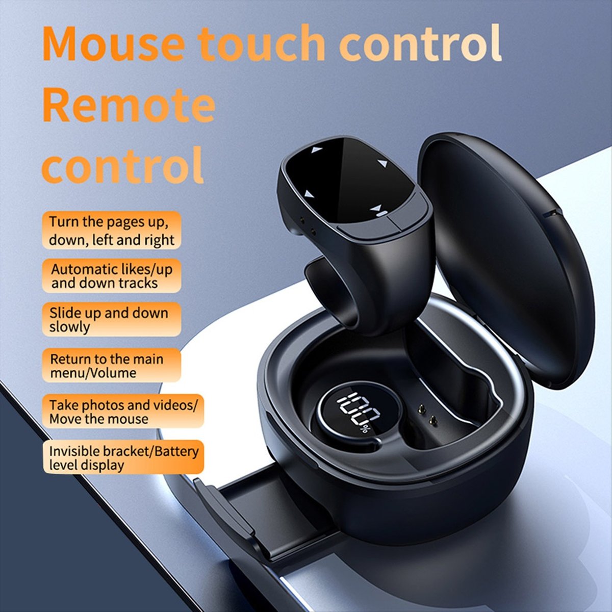 Bltouch - 《공장 직판》-12Pro 전자책 페이지 터너 블루투스