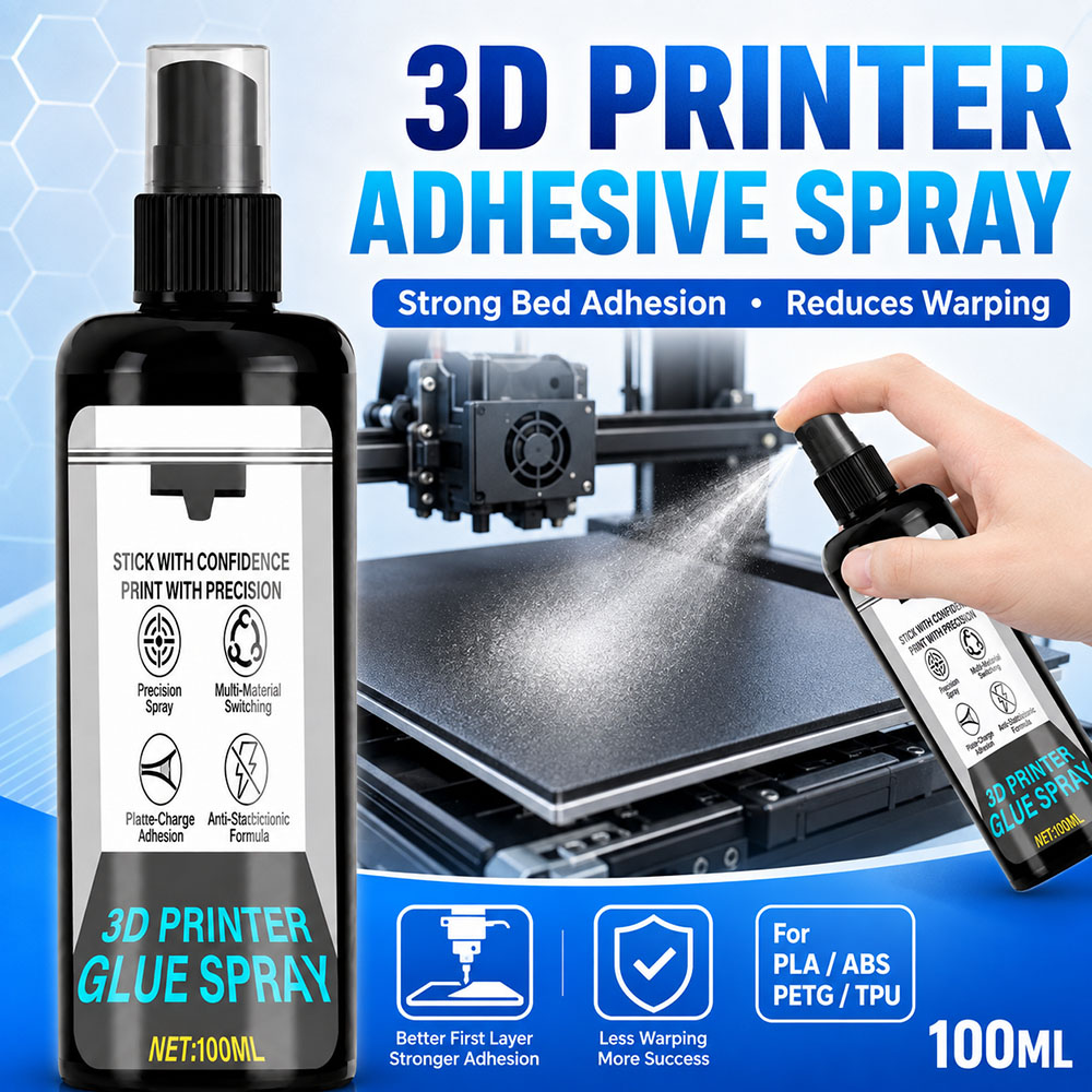 Petg Filament - 100/200ml 강력한 3D 프린터 접착제 스프레이