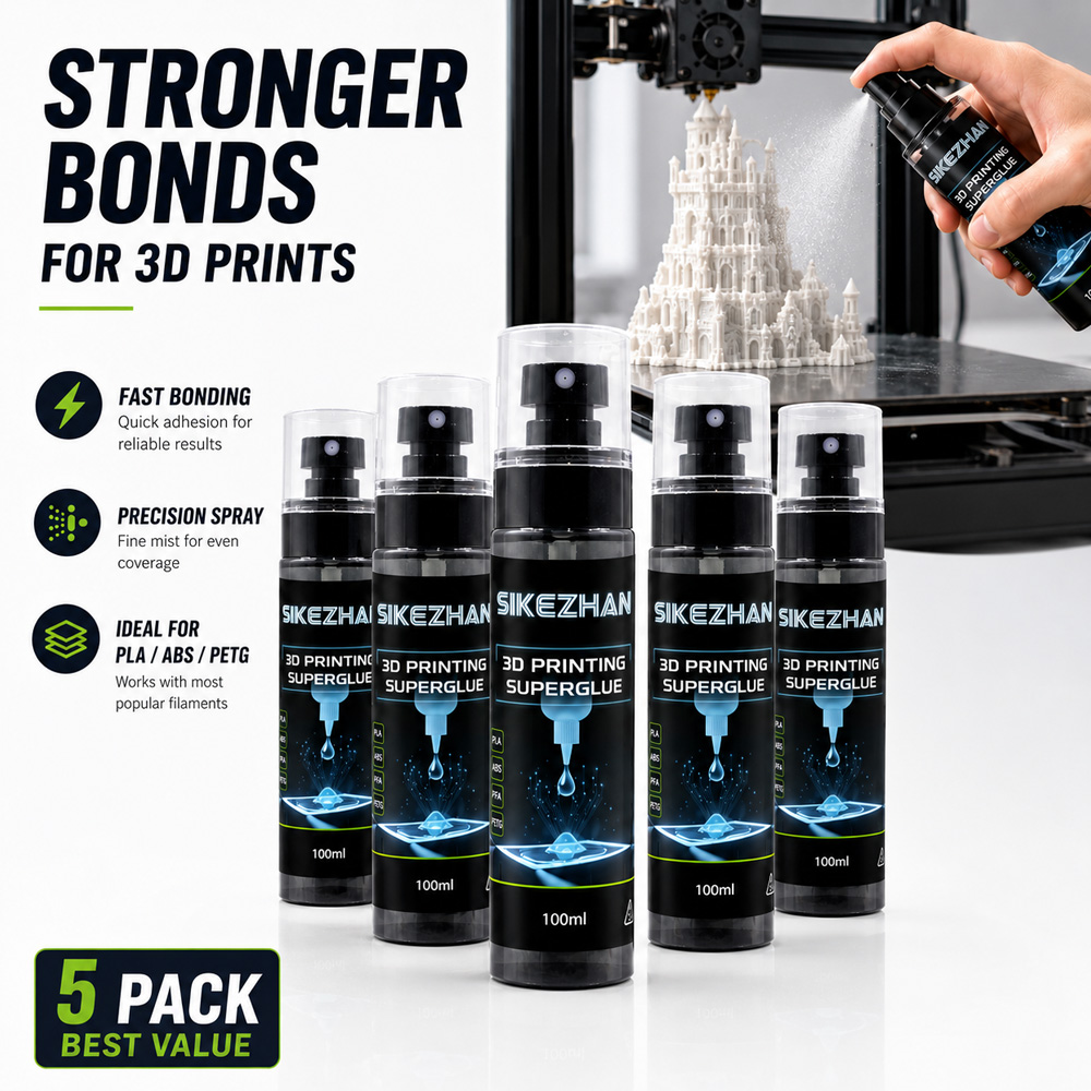 Petg Filament - 5Pcs 3D 프린터 접착제 스프레이 100ml