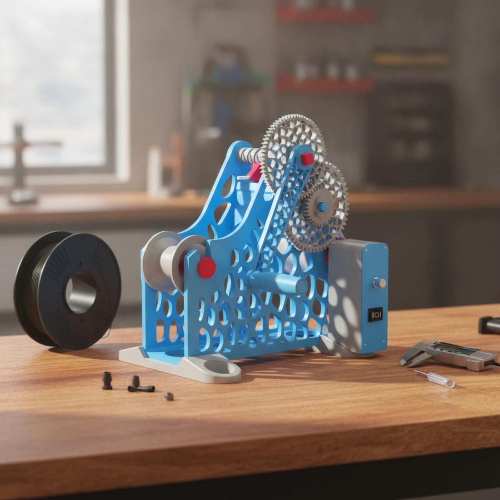 3D 프린팅 필라멘트 감기 기계, 스풀 재사용용, PL - Pla Filament 리뷰 및 가격