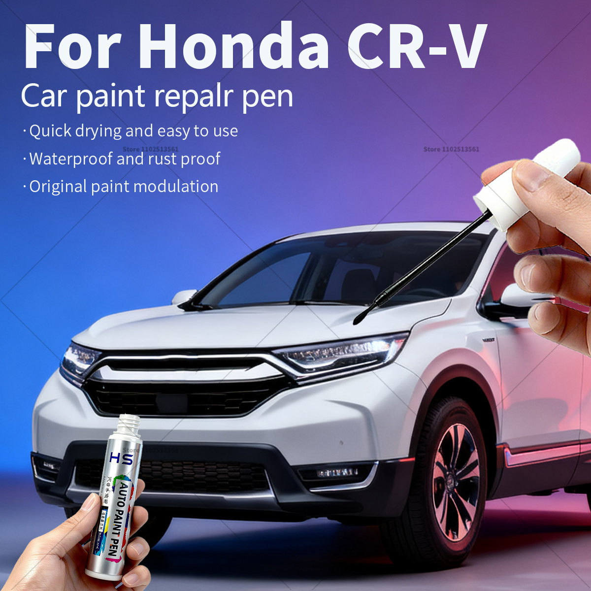 혼다 CR-V 자동차 페인트 수리 펜 터치업 스크래치  - Cr Touch 리뷰 및 가격
