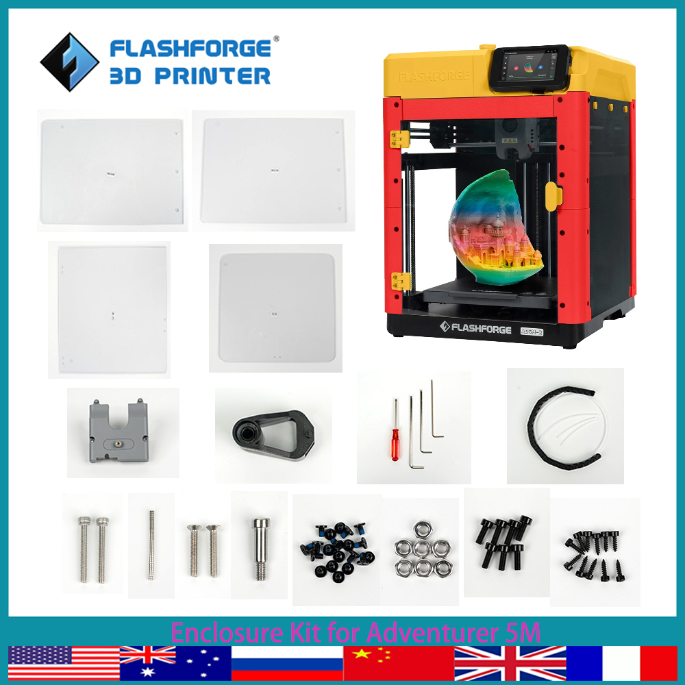 모험가 5M 3d 프린터 부품 키트용 FLASHFORG - Enclosure 3D Printer 리뷰 및 가격