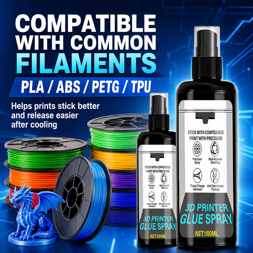 100/200ml 강력한 3D 프린터 접착제 스프레이  - Petg Filament 리뷰 및 가격