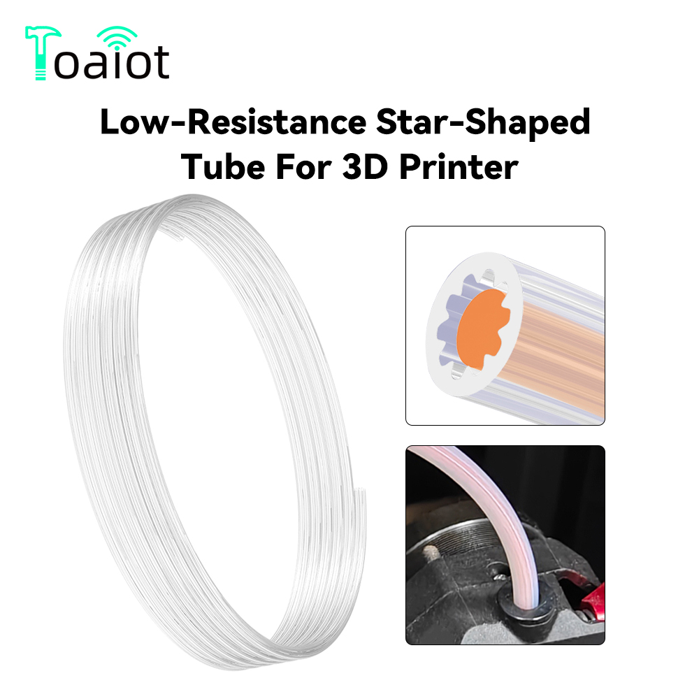 3D 프린터용 저저항성 별형 PTFE 튜브 OD 테플론 - Direct Drive Extruder 리뷰 및 가격