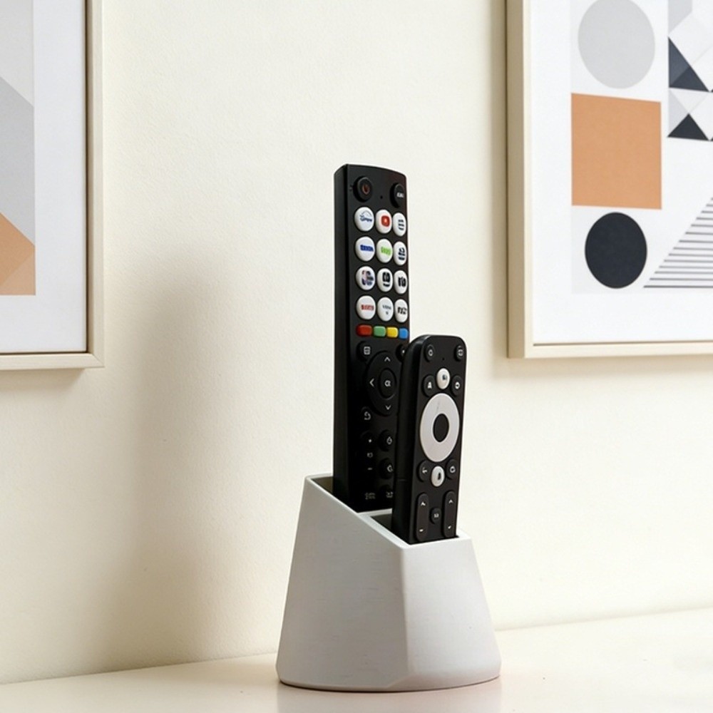 2홀 리모컨 홀더 3D 프린팅 플라스틱 데스크 리모컨  - 3D Printer Stand 리뷰 및 가격