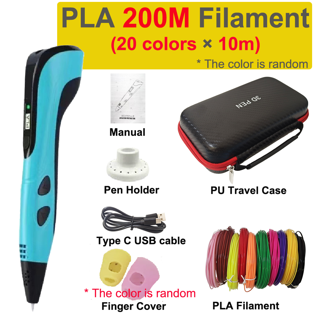 어린이를위한 새로운 3D 인쇄 펜 3D 펜 1.75mm - Pla Filament 리뷰 및 가격