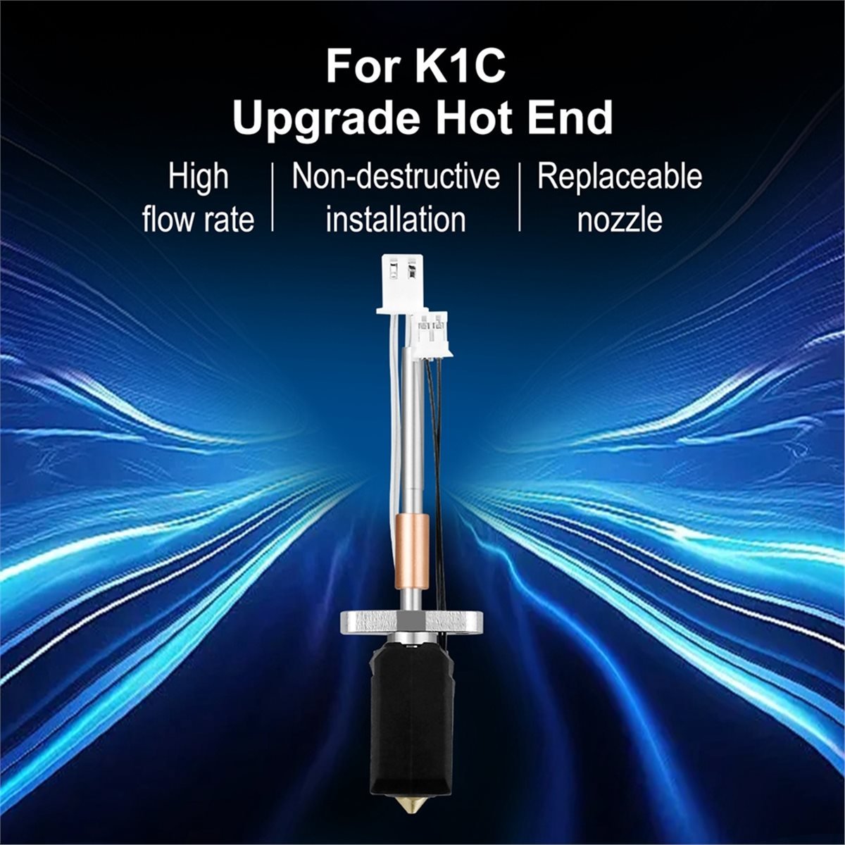K1C 핫엔드 교체용 노즐 황동 0.4mm 업그레이드  - Hotend Assembly 리뷰 및 가격