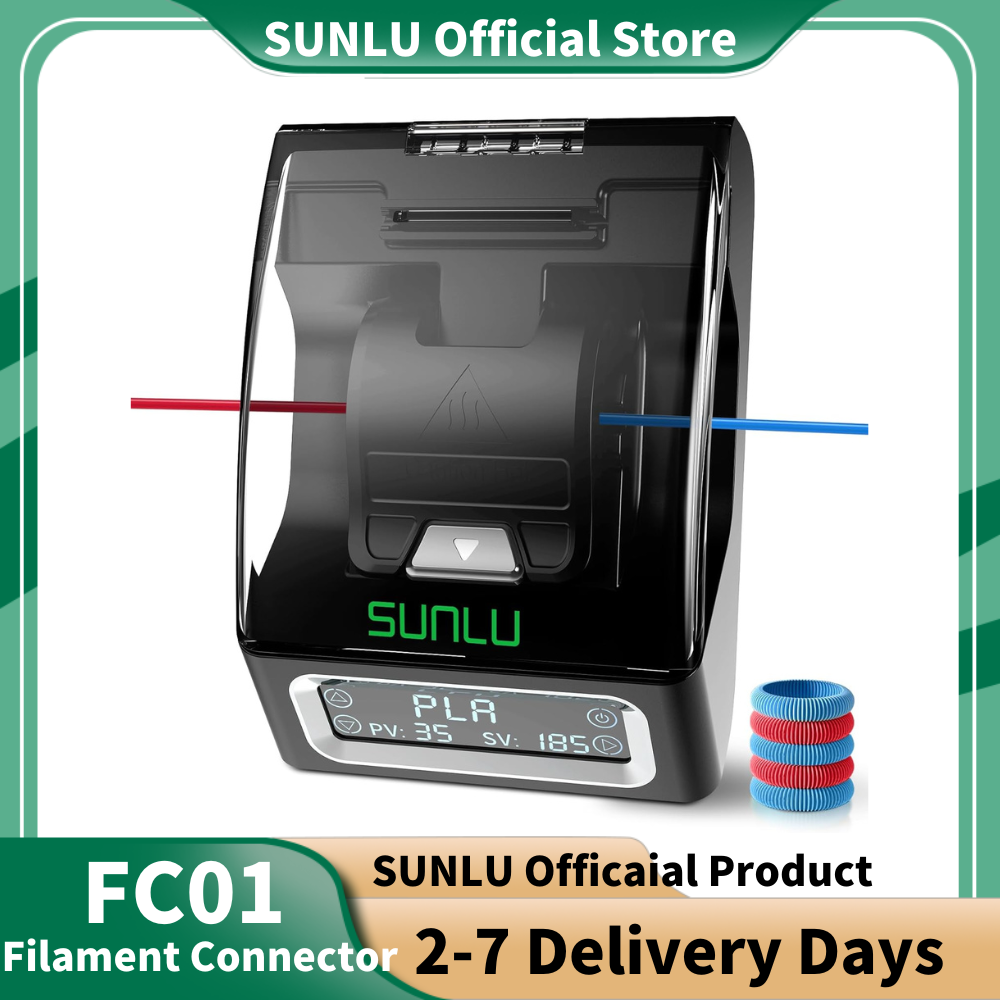 SUNLU FC01 필라멘트 커넥터 고속 가열 3D 프 - Petg Filament 리뷰 및 가격