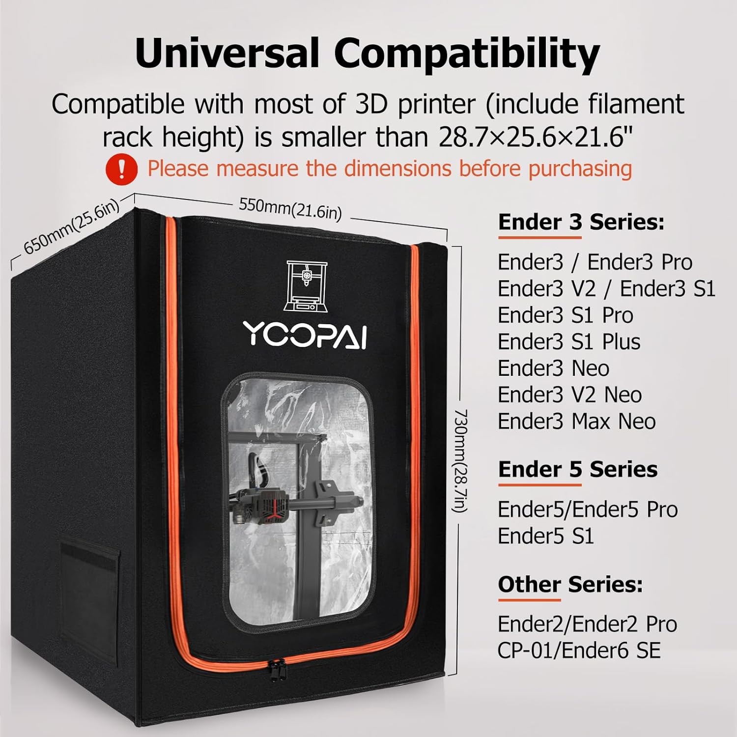 CREALITY YOOPAI 3D 프린터 인클로저 LE - Enclosure 3D Printer 리뷰 및 가격